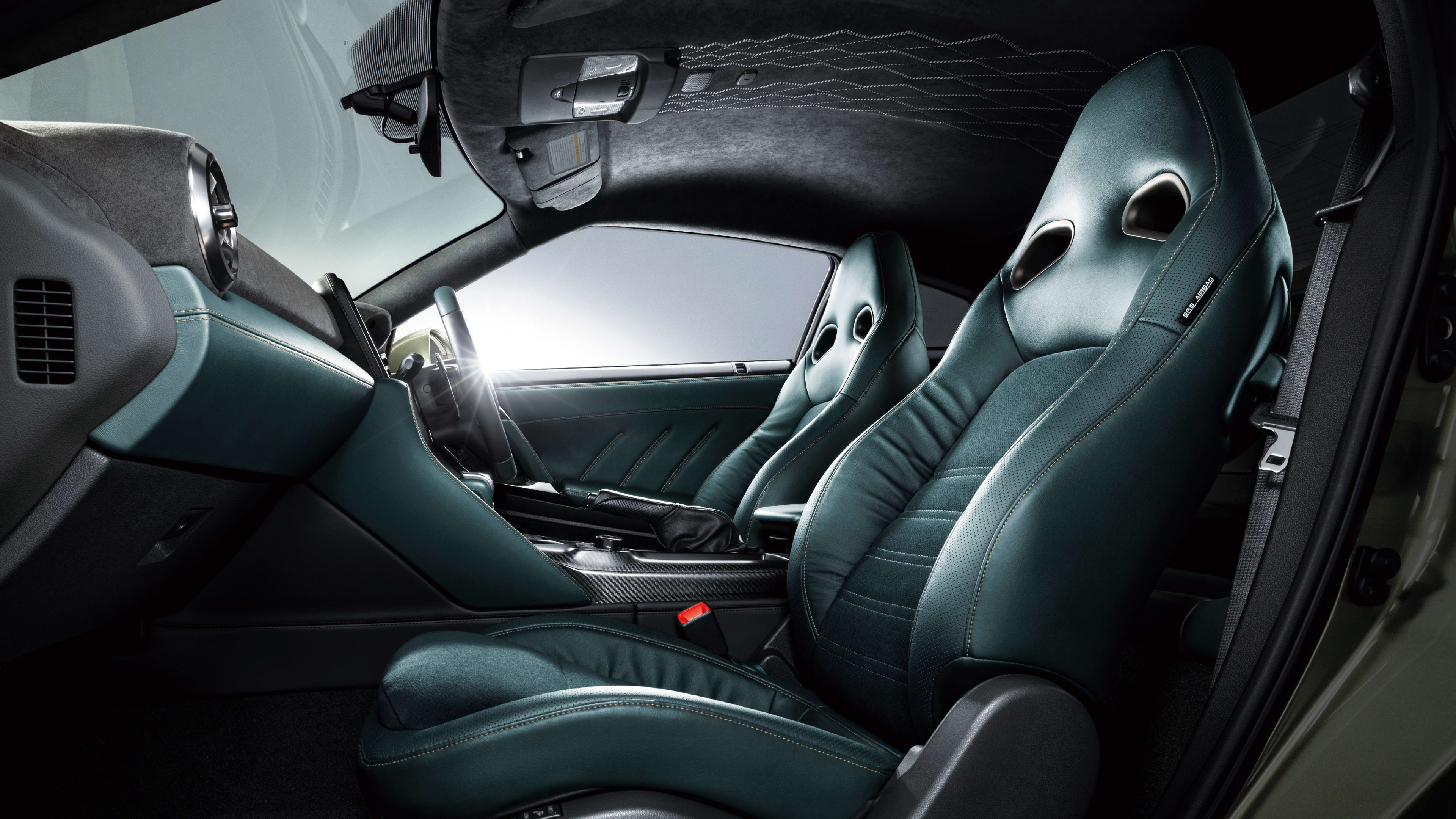 Nissan GT-R T-spec comes with a Godzilla green interior